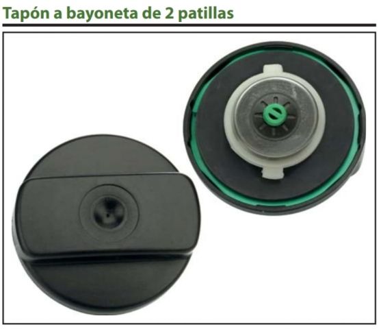 TAPÓN PARA DEPÓSITO DE COMBUSTIBLE 40-58 S/LLAVES