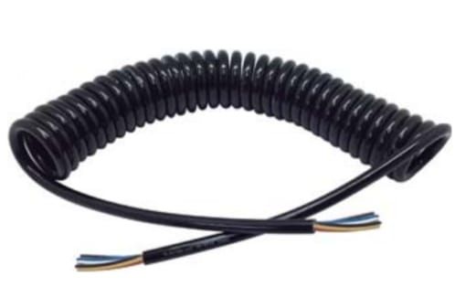 7 POLOS ESPIRAL SIN CLAVIJAS 6X1MM³/1X1,5MM³ 4,5M