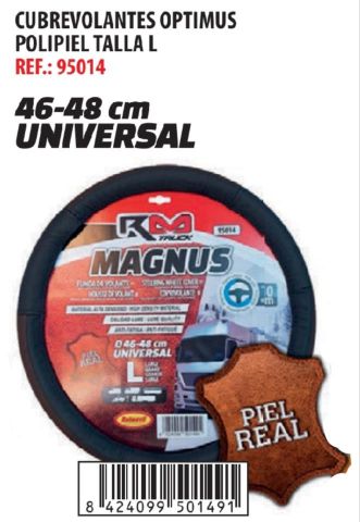 CUBREVOLANTE RM TRUCK 100% PIEL MED. 46-48CM