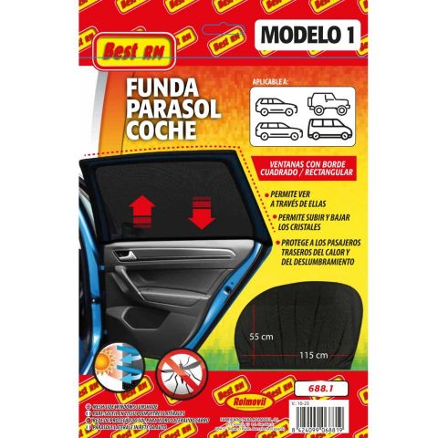 FUNDA PARASOL COCHE RM SUMMER MED. 155 X 55cm