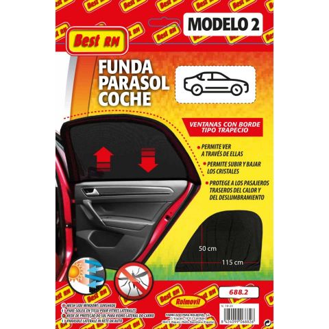 FUNDA PARASOL COCHE RM SUMMER MED. 155 X 50cm