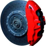 PINTURA PINZA FRENO SET RACING ROJO 3 COMPONENTES