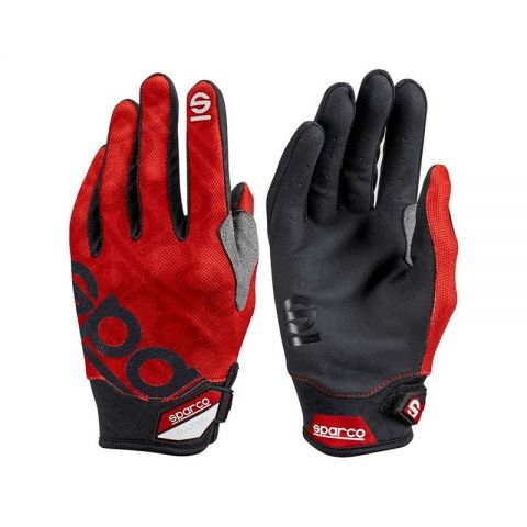 GUANTES SPARCO MECA 3 TALLA S ROJO/NEGRO