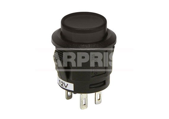 INTERRUPTOR DE PULSADOR NEGRO 12V 20A