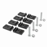 FALDILLAS GUARDABARROS NEGRAS 2UDS C/CATADRIÓPTICO