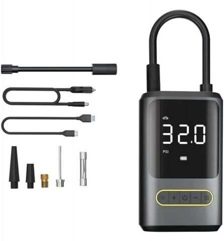 COMPRESOR DE AIRE INALÁMBRICO 70W CON POWER BANK 