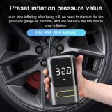 COMPRESOR DE AIRE INALÁMBRICO 70W CON POWER BANK 