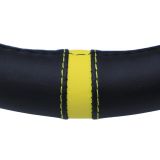 FUNDA VOLANTE MOMO FUN BLACK-YELLOW M 38-39CM