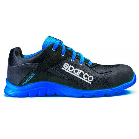 ZAPATILLAS SPARCO PRACTICE NELSON T39 NEGRO/AZUL