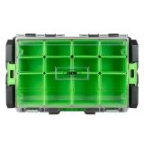 CAJA PARA HERRAMIENTAS APILABLE 12 COMPARTIMENTOS