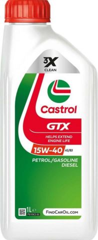 CASTROL GTX 15W40 A3/B3 1L.