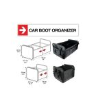 CAR BOOT ORGANIZADOR BLACK SWISS DRIVE 56X37,5X32