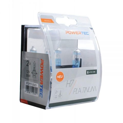 BOMBILLAS HALOGENAS MTECH PLATINUM 12V H7 55W
