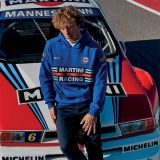 SUDADERA SPARCO MARTINI-R TALLA M AZUL CLARO