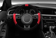 FUNDA CUBREVOLANTE SPARCO L-SPORT ROJO