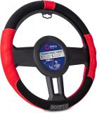 FUNDA CUBREVOLANTE SPARCO L-SPORT ROJO