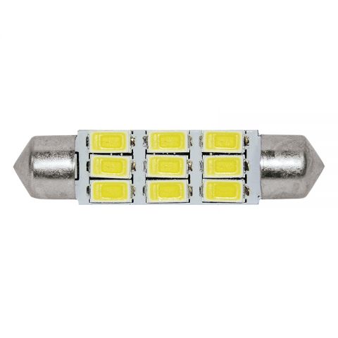 BLISTER 2 UNID. PLAFONIER LED CAN-BUS 9SMD 12V 41M