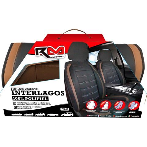 FUNDA DELANTERA 100% POLIPIEL 