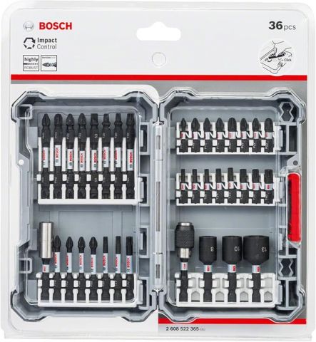 SET DE PUNTAS DE IMPACTO PROFESIONAL BOSCH 36UDS