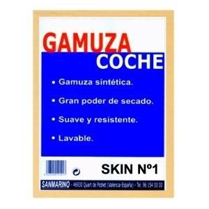 GAMUZA SINTÉTICA SECADO COCHE 40x40 CM.