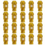 JGO 20 TUERCAS DE ALUMINIO M12X1.5 COLOR AMARILLO