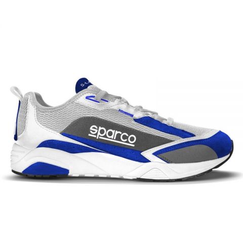 BOTINES SPARCO-LANE TALLA 45 AZUL/BLANCO