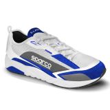 BOTINES SPARCO-LANE TALLA 45 AZUL/BLANCO