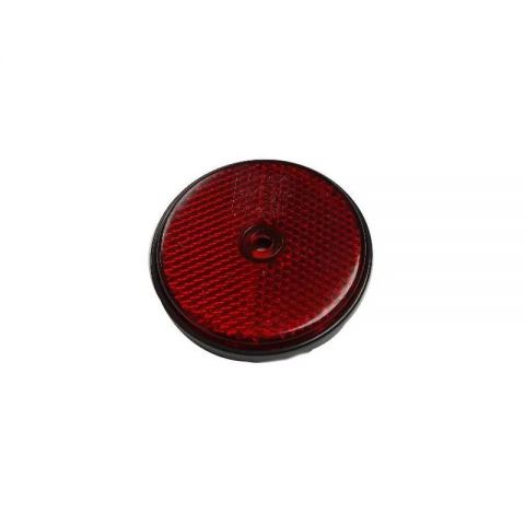 CATADIÓPTRICO ROJO REDONDO CON TORNILLO