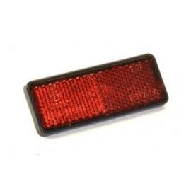 CATADIÓPTRICO RECTANGULAR ROJO CON TORNILLO