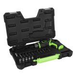 SET DE ATORNILLADOR A BATERÍA Y PUNTAS