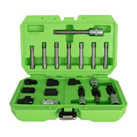 JUEGO DE EXTRACTORES PARA POLEAS DE ALTERNADOR 18P