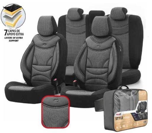 FUNDA COMPLETA UNIVERSAL STYLE-401 DESIGN COLOR NE