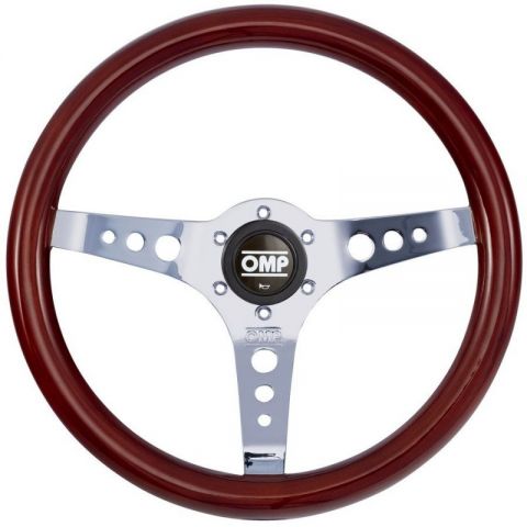 VOLANTE OMP MUGELLO VINTAGE MADERA 360MM.