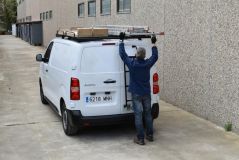 PORTAEQUIPAJES CARGO-TECK IRON MED. 284 X145CM