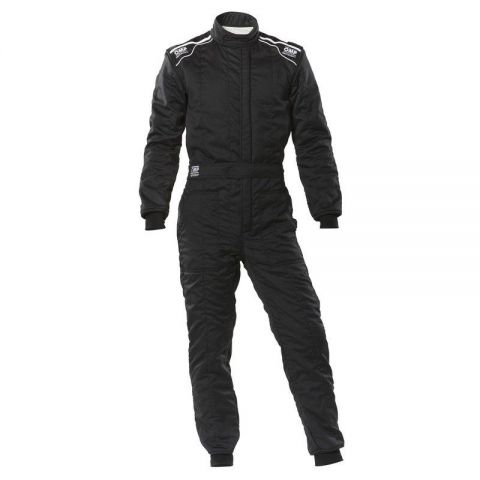 TRAJE CARRERAS OMP SPORT FIA 8856-2018 NEGRO T-XXL
