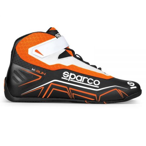 SPARCO ZAPATILLAS K-RUN TALLA 39 NEGRO/NARANJA