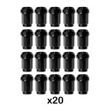 JGO 20 TUERCAS DESPLAZANTES M12X1.5 CÓNICO LA-33MM