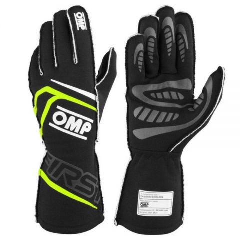 GUANTES OMP FIRST FIA 8856-2018 MY2025 N/A TALLA L
