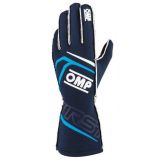 GUANTES OMP FIRST FIA 8856-2018 MY2025 AZUL T - L