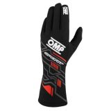 GUANTES OMP SPORT FIA 8856-2018 MY2025 NEG/ROJ T-M