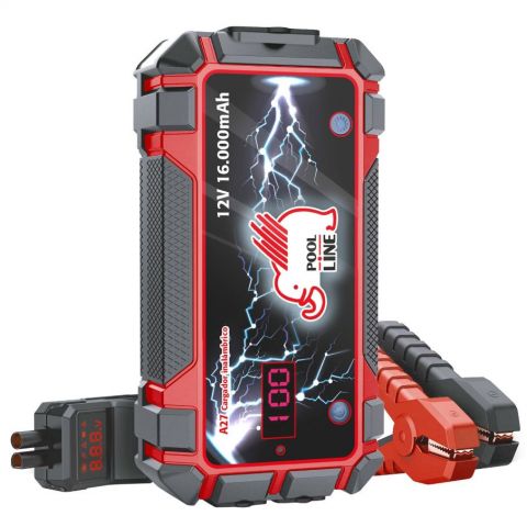 ARRANCADOR/POWER JUMP BATERÍA POOL PLUS 16.000MAH