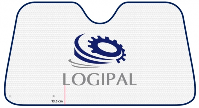 PARASOL DOBLE BURBUJA PERSONALIZADO LOGIPAL 70CM