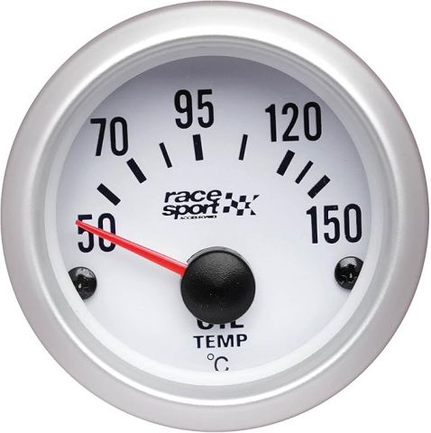 TERMÓMETRO TEMPERATURA ACEITE RACE SPORT 52MM 12V