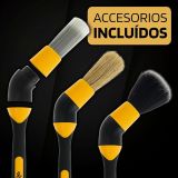 CEPILLOS DE DETALLE CON ACCESORIO ACODADO
