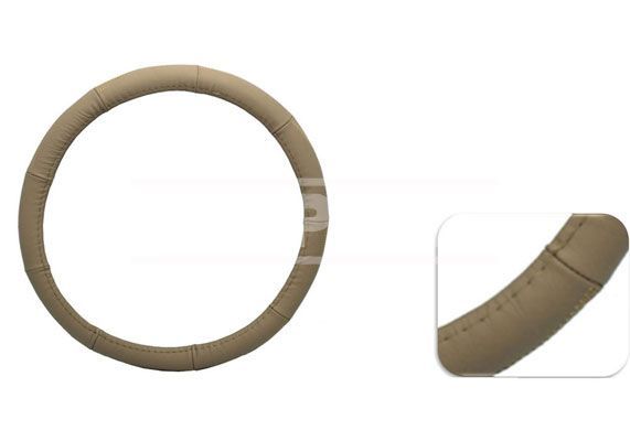 FUNDA VOLANTE PIEL BEIGE 37-39