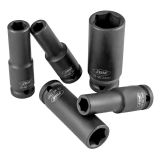 SET DE 11 VASOS DE IMPACTO HEXAGONAL DE 1/2