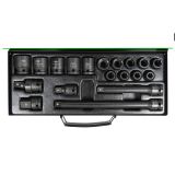 SET DE 19 PIEZAS DE IMPACTO DE 1/2