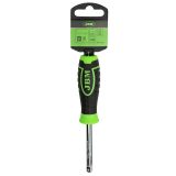 MANGO DESTORNILLADOR CROMADO 1/4