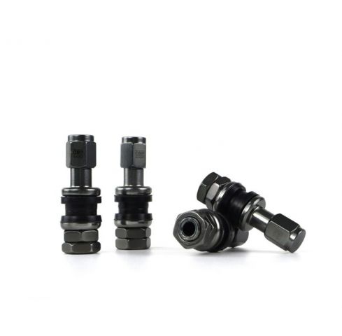 JGO. 4 VÁLVULAS DE ALUMINIO PARA LLANTAS-ANTRACITA