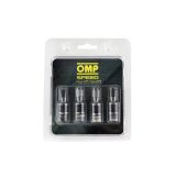 JGO. 4 VÁLVULAS DE ALUMINIO PARA LLANTAS-ANTRACITA